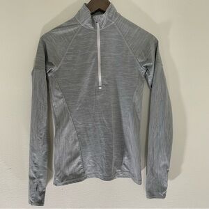 ATHLETA top 1/4 front zipper jacket sweater